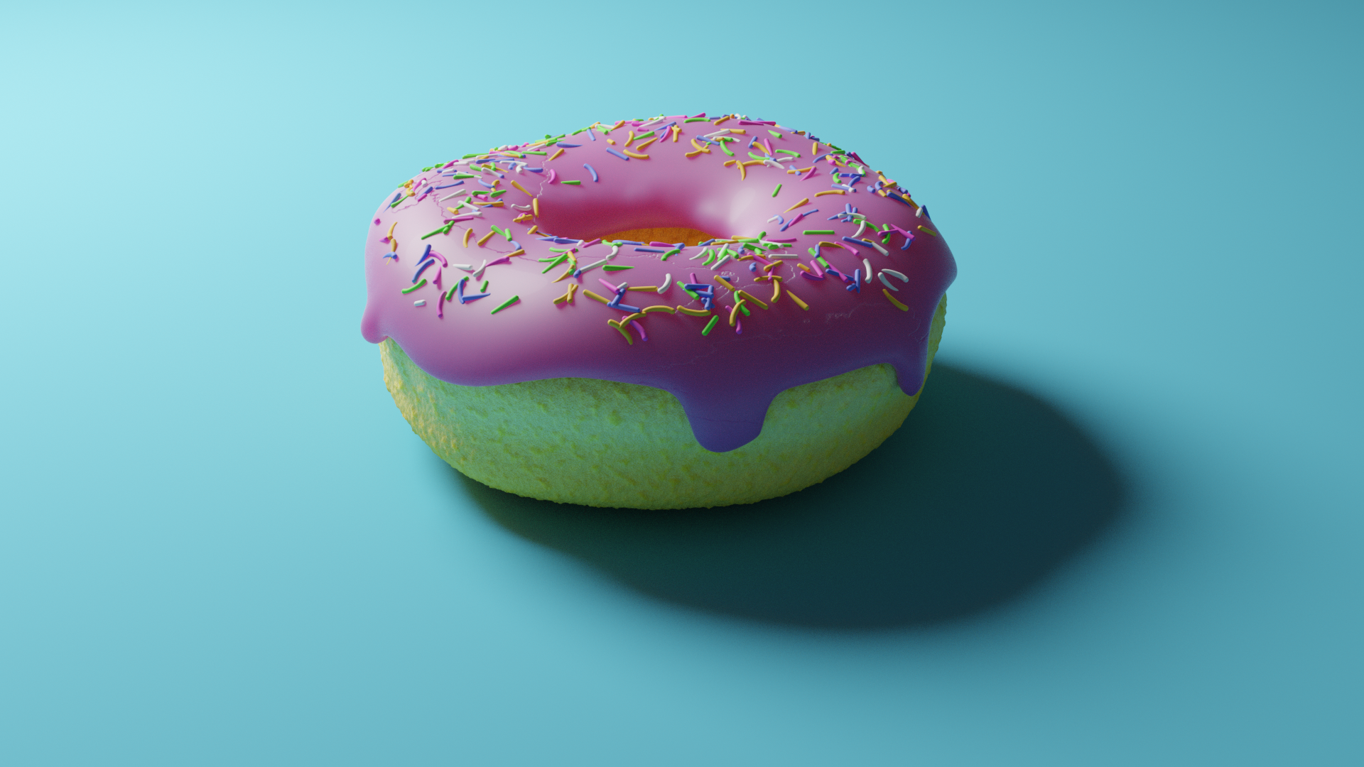 Donut with Sprinkles